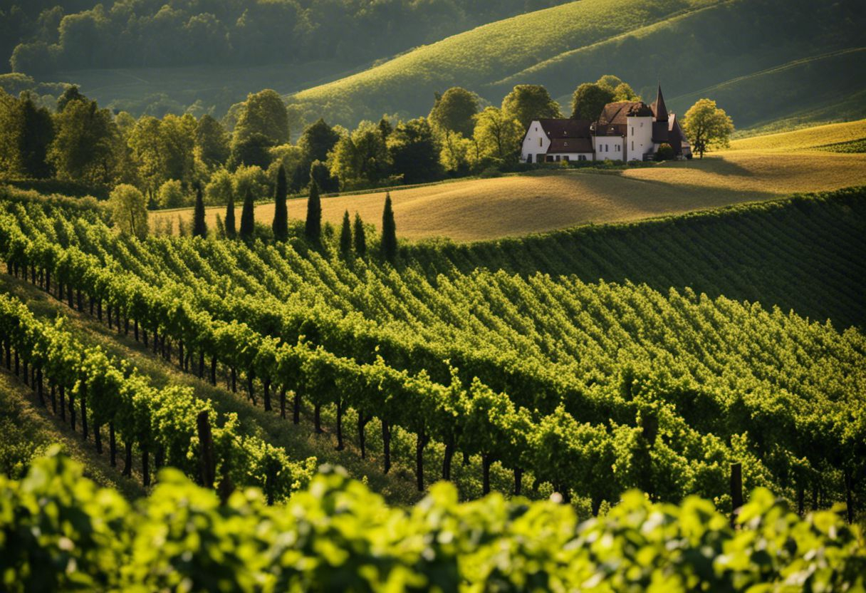 Paysages viticoles luxuriants d'Alsace, professionnel, 4K